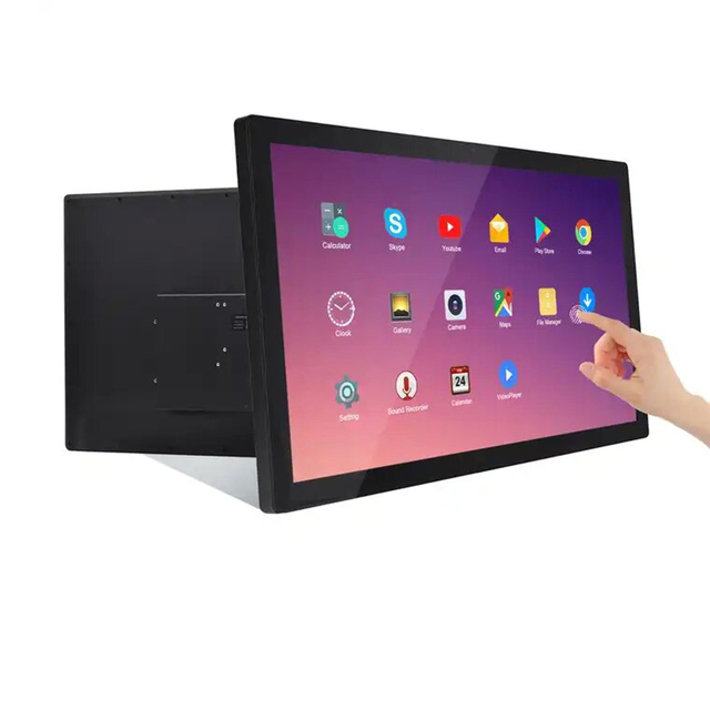 Android 12 8GB RAM 128GB ROM Octa-Core Processor 5G WiFi 27/32 Inch Touch All-In-One Tablet PC Industrial Monitor IPS Stock