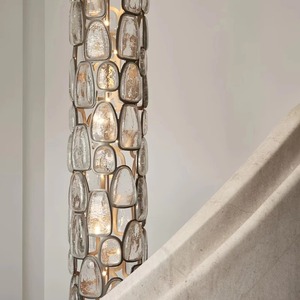 Artistic Staircase Chandelier Long LED Pendant <b>Light</b> <b>Remote</b> <b>Control</b> Multi Head E27 5 Year Warranty - Product Image 2