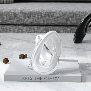 Accesorios Clásicos para el Hogar, Decoración de <span class=keywords><strong>Muebles</strong></span>, Escultura de Vidrio Artístico, Piezas Decorativas para Mesa - Product Image 2