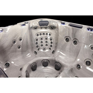 Bain à remous extérieur Sunrans Premium <span class=keywords><strong>4</strong></span> <span class=keywords><strong>places</strong></span> et 1 salon, système de contrôle Balboa, <span class=keywords><strong>spa</strong></span> à remous en <span class=keywords><strong>acrylique</strong></span> - Product Image 5