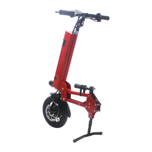 Remorque pour <span class=keywords><strong>fauteuil</strong></span> <span class=keywords><strong>roulant</strong></span> <span class=keywords><strong>avec</strong></span> moteur de roue intégré 250W - Batterie au lithium 48V7.8A, <span class=keywords><strong>guidon</strong></span> pliable et réglable <span class=keywords><strong>avec</strong></span> écran LCD - Product Image 1