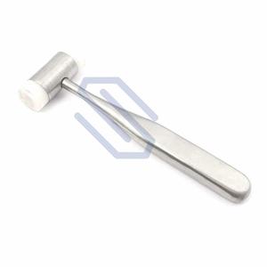 หัวไนล่อนเปลี่ยนได้2ชิ้นเครื่องมือผ่าตัดเกี่ยวกับศัลยกรรมกระดูกอุปกรณ์เสริมกระดูกแบบแมนนวลหัว7.5 7.5ออนซ์ - Product Image 1