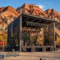 Scène de concert Scène musicale Éclairage Dj Truss System pour écrans LED Événement Aluminium Spigot Truss Stage