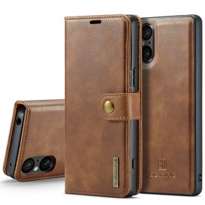 Vente en gros DG.MING Stand Flip PU Leather Wallet Card Holder Cover Phone Case pour <span class=keywords><strong>Sony</strong></span> <span class=keywords><strong>Xperia</strong></span> 5V 15 14 13 Pro Max - Product Image 5