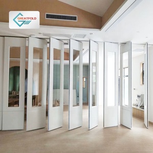 <span class=keywords><strong>Cloison</strong></span> de séparation pliable pour murs de salle de formation <span class=keywords><strong>cloison</strong></span> <span class=keywords><strong>acoustique</strong></span> coulissante avec fenêtre en verre trempé - Product Image 5