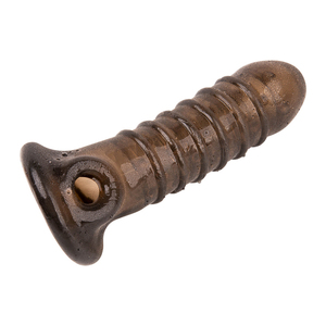 Penis Extender Male <span class=keywords><strong>Extension</strong></span> Sleeve Realistische Penis scheide Umfang Enhancer Toys