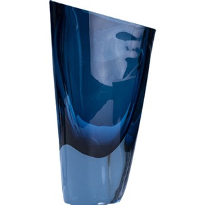 Jarrón de Vidrio de Murano Marrón Soplado a Mano de Diseño Moderno de Estilo Nórdico Europeo, Accesorios para el Hogar, Decoración de Mesa - Product Image 5