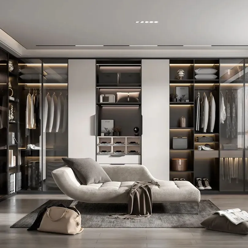 China Home Schrank Möbel Schlafzimmer Kleider schrank modernes Design Fabrik preis