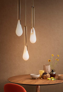 Lustre suspendu en verre soufflé à la main de style nordique pour la <span class=keywords><strong>d</strong></span>écoration de la maison et du salon - Product Image 2