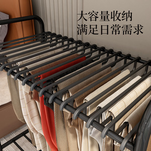 Organizador de Ropa Metálico Jinsheng W105, Perchero Rectangular Minimalista Móvil con Almacenamiento para Uso Doméstico - Product Image 4