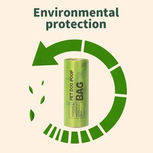 Sacs à déchets pour animaux de compagnie de grande taille de qualité supérieure, nouveau design, respectueux de l'environnement, biodégradables, résistants, sacs à déjections canines - Product Image 4