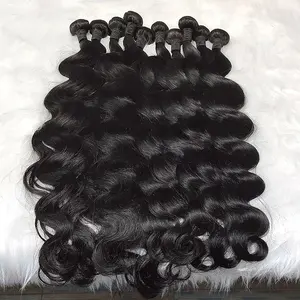 Raw Human Hair Bundles Vendor 15A Brazilian Hair Grade Natural Unprocessed Raw Virgin Indian from India Loose Body Wave Bundles