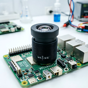 Objectif M12 16MP WS1053516 pour caméra Raspberry Pi HQ, capteur IMX477R, objectif de remplacement <span class=keywords><strong>compact</strong></span> grand angle haute résolution - Product Image 5