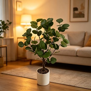 <b>Artificial</b> Eucalyptus <b>Tree</b> for Living Room Floor Simulation - Product Image 3