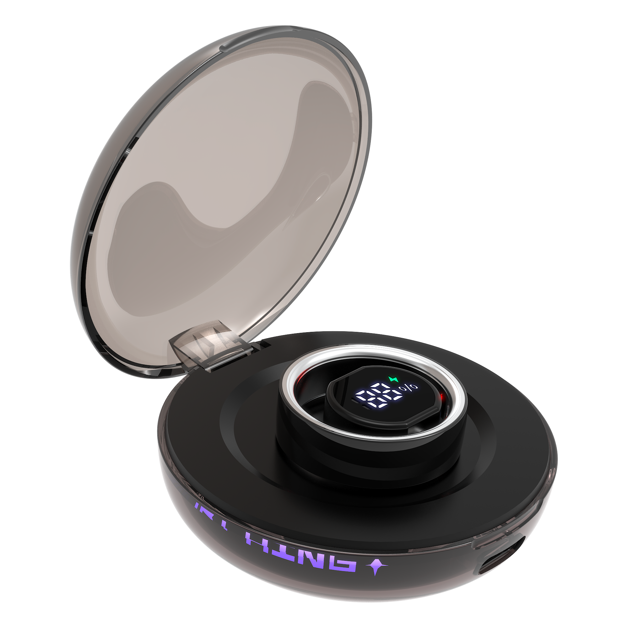 Black+charging case