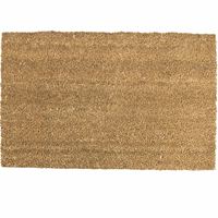 Logo personnalisé tapis paillasson fibre de coco naturelle vierge imprimé coco paillasson