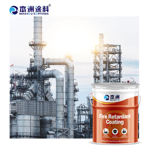 Benzhou Hoge Temperatuur Bestendige Vuurvaste Chemische Resistente Opschuimende Brandvertragende Verf Voor Metalen Beton Export - Product Image 3