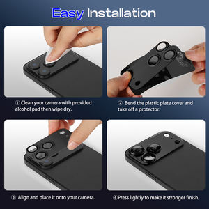 <span class=keywords><strong>Iphone</strong></span> के लिए 3 डी धातु कवच कैमरा लेंस रक्षक लेंस रक्षक लेंस रक्षक लेंस रक्षक कैमरा सेंसर - Product Image 5