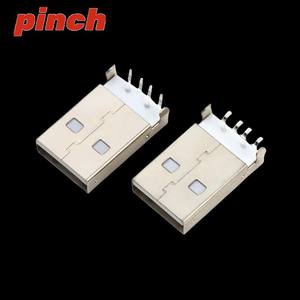 Conector USB Tipo A de 4 Pines, Terminal de Soldadura, Montaje Superficial, Clasificación de Corriente de 2A 5A para Proyectos Electrónicos - Product Image 2