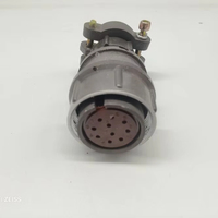 Conector Circular Ruso 2PM Serie 30 de 24 Pines Macho y Hembra, Conector Impermeable para Necesidades Industriales
