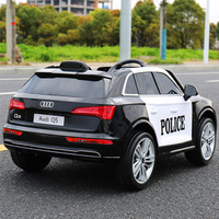 Voitures électriques pour enfants Audi Q5 Police sous licence, voiture à pédales 12v, voiture électrique pour enfants, voitures à batterie pour enfants à conduire