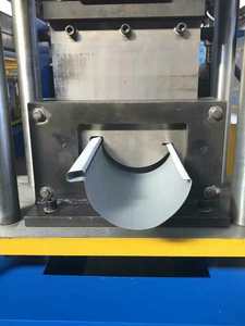 التلقائي المعادن سلس K نمط المطر مزراب المطر Downpipe Downspout ماكينة تشكيل لفائف الأسلاك - Product Image 6