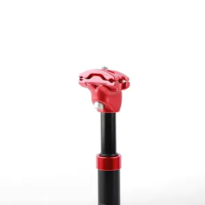Tige de selle compte-gouttes <span class=keywords><strong>vtt</strong></span> réglable en alliage d'aluminium amortisseur tige de selle de vélo de route vente en gros - Product Image 2