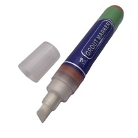 Stylo de retouche blanc, marqueur permanent noir pour carrelage de 15 mm, colorant et scellant imperméable pour joints de carrelage