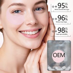 Masque Contour des Yeux au Collagène Végétal et Or 24K Personnalisable avec Logo, Anti-Âge, Réduit l'Apparence des Cernes, pour Peaux Sensibles - Product Image 4