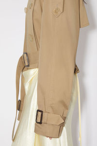 OEKO Nouveau Style de <span class=keywords><strong>Trench</strong></span>-Coat <span class=keywords><strong>Court</strong></span> d'Hiver Vente en Gros de Trenchs en Laine Mélangée pour Femmes - Product Image 4