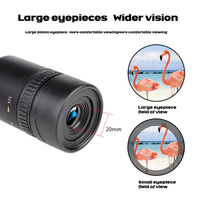 Télescope zoom classique 10-300X, étanche, objectif 40 mm avec prisme BAK4 et revêtement FMC pour l'observation des oiseaux et la chasse