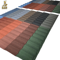 Tôle de toiture métallique économique Sangobuild pour maison, 150g/m², revêtement pierre