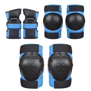 Juego de 6 Protectores para Ciclismo y Patinaje, Rodilleras, Coderas, Muñequeras y Protectores de Palma para Adultos y Niños - Product Image 2