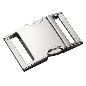 Metal Side Release Buckle 30mm Durable For Bags <b>Webbing</b> Hardware Accessory Silver Black - Product Image 4