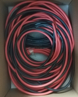 Fil de cuivre étamé en silicone haute flexibilité 2AWG 4AWG 6AWG 8AWG 10AWG 12AWG 16AWG 18AWG 20AWG 22AWG 24AWG pour câble de batterie solaire