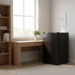 Mini Refrigerador Compacto de 3.2 Pies Cúbicos, Una Puerta, Eficiente Energéticamente, Negro, Independiente - Product Image 2