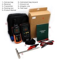 RuoShui-Localizador de Cable 7501, Detector profesional de 12V-400V AC DC, localizador de Cable subterráneo, rastreador de línea de tubería de Metal