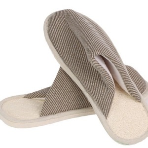 Zapatillas de Estilo Japonés Casuales con Punta Abierta y Cerrada, Plantilla Suave de TPR, para Verano e Invierno, Pantuflas de Casa Tipo Hotel - Product Image 3