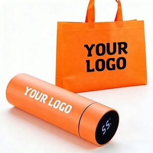 Bouteilles personnalisées en gros de 500 ml avec logo pour promotion d'entreprise, bouteille d'eau intelligente avec affichage de la température - Product Image 1