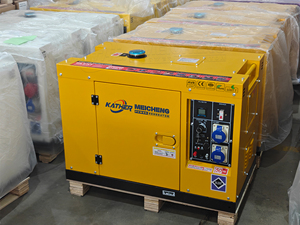 เครื่องกำเนิดไฟฟ้าดีเซลแบบพกพาขนาดเล็ก เสียงเงียบ พร้อมระบบ ATS 10KW 380V 220V 480V 1500RPM โครงเปิด รุ่น MCD3950SI - Product Image 5