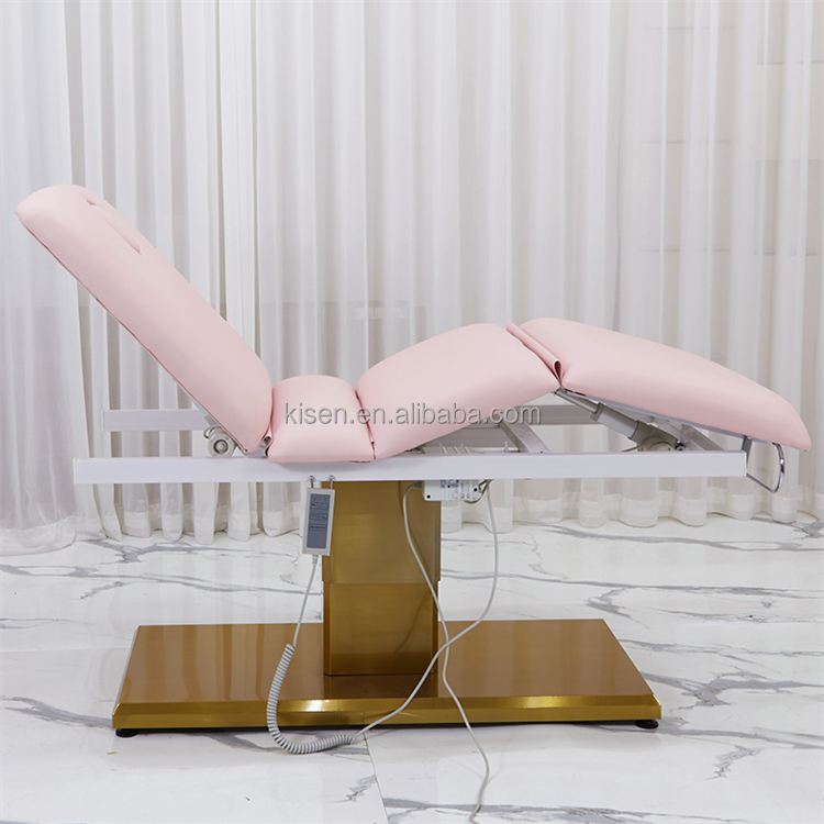 Masa Kisen Kisen Luxury Massage Table - High Quality Nude Leather