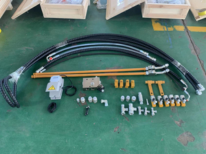 ロックブレーカを操作する3CX 3DX 580バックホー油圧スプリットフロー制御バルブ - Product Image 4