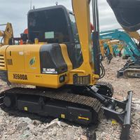 Pompe à boîte de vitesses et roulement pour mini-excavatrice XCMGG officielle de haute qualité XE60DA 6 tonnes, excavatrice sur chenilles d'occasion Caterpillar 320D2L 2018
