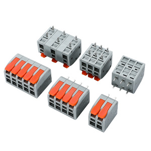 แผงวงจร <span class=keywords><strong>PCB</strong></span> แผ่นเจาะรูสำหรับขั้วต่อสายไฟแบบเชื่อมต่อเร็ว UTJ7P 1P-5P - Product Image 5
