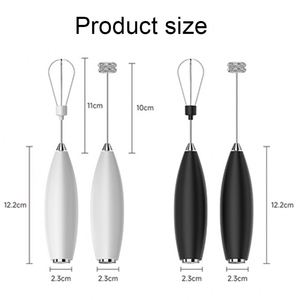 Custom logo Foam Maker Matcha Whisk Drink Mixer Stirrer Stainless Steel <b>Coffee</b> Frother Kitchen Handheld Electric Milk Frother - Product Image 2