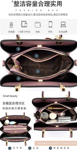 Sacs à main de luxe tendance pour femmes, sacs de créateurs, sacs bandoulière, sacs fourre-tout décontractés de haute qualité - Product Image 2