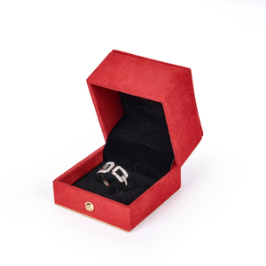 Custom Wholesale Luxury Velvet <b>Earring</b> Bracelet Necklace Ring <b>Box</b> Packaging Velvet Jewelry <b>Box</b> - Product Image 2