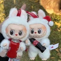 Offre Spéciale POPMART LABUBU Série Cola Boîte Mystère Figurine Vinyle Poupée en Peluche Pendentif Tendance Modèle de Collection Superbe Cadeau