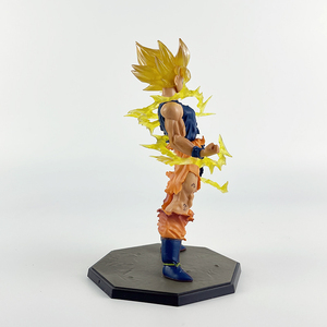 Figura de Acción de Goku Super Saiyan de <span class=keywords><strong>Dragon</strong></span> <span class=keywords><strong>Ball</strong></span> <span class=keywords><strong>Z</strong></span>, Adorno para Coche, Anime Clásico DBZ, Figuras de PVC de Goku, Venta al por Mayor <span class=keywords><strong>2023</strong></span> - Product Image 3