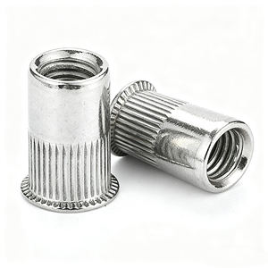 <span class=keywords><strong>Ecrou</strong></span> à riveter <span class=keywords><strong>aveugle</strong></span> en acier inoxydable 304 Yaente Factory, tête plate/franche, grand/petit, moleté vertical, M3-M12 - Product Image 4